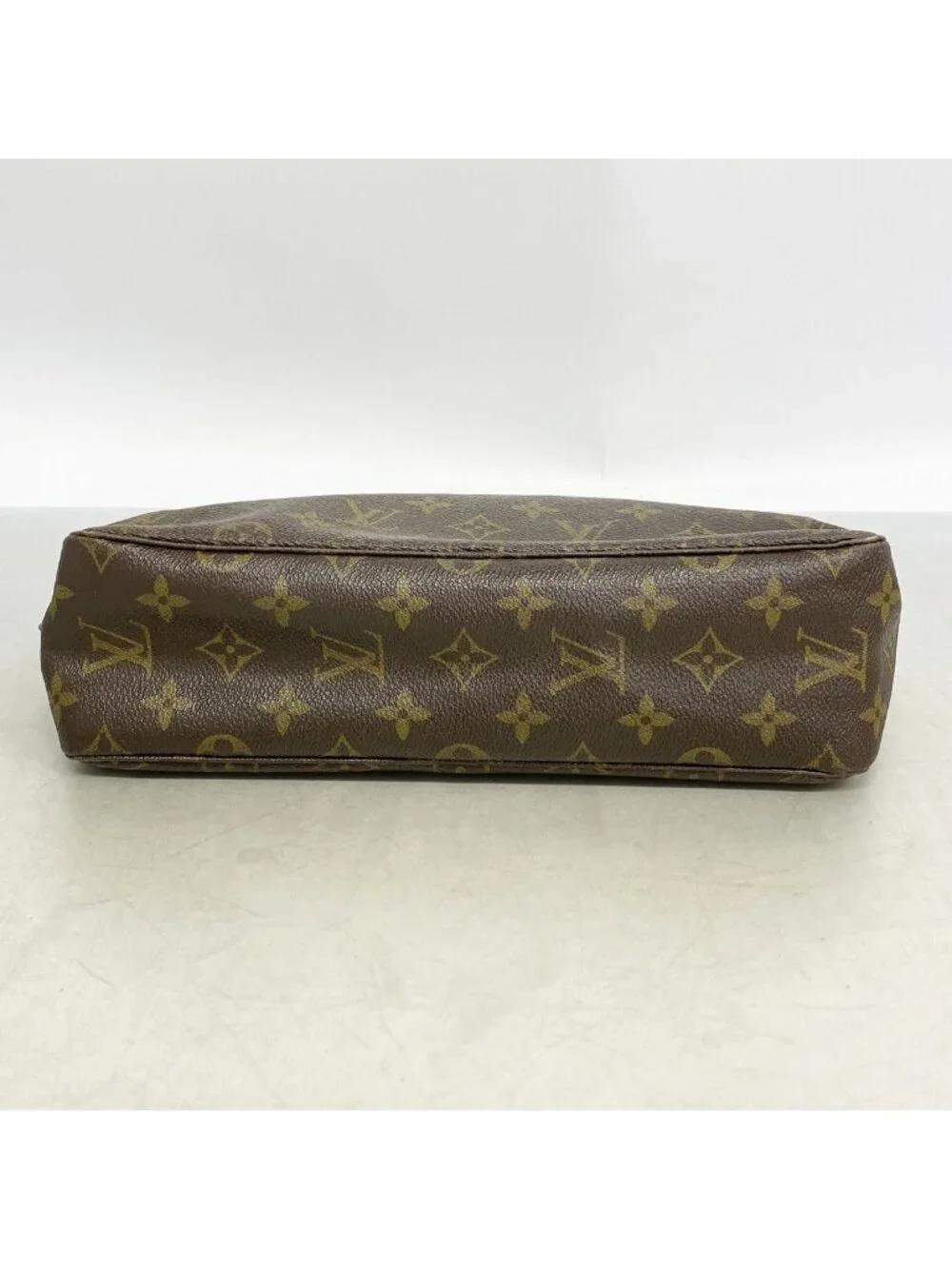 Louis Vuitton Pouch Monogram Trousse Toilet 28 Brown